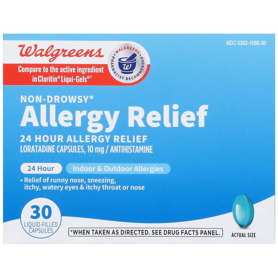 slide 4 of 4, Walgreens Wal-Itin Liquid Gels 10 mg, 30 ct