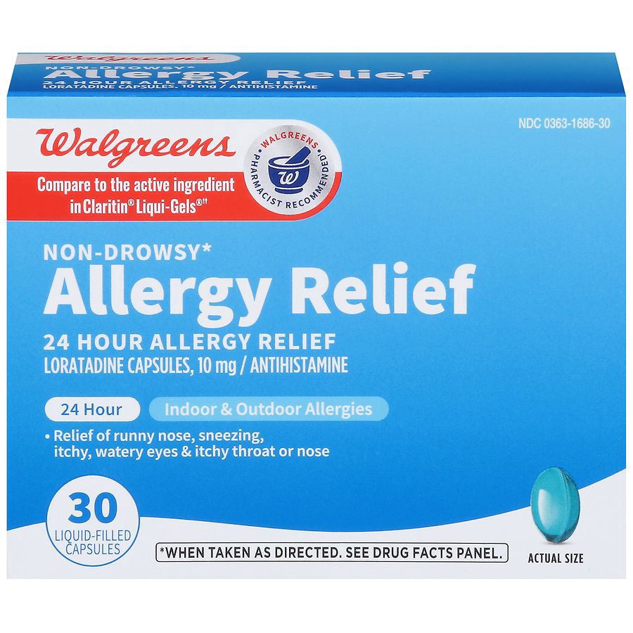 slide 1 of 4, Walgreens Wal-Itin Liquid Gels 10 mg, 30 ct