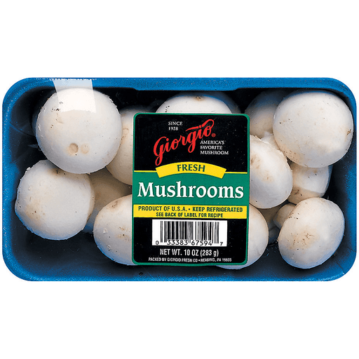 slide 1 of 6, Giorgio Fresh Mushrooms Tray, 10 oz