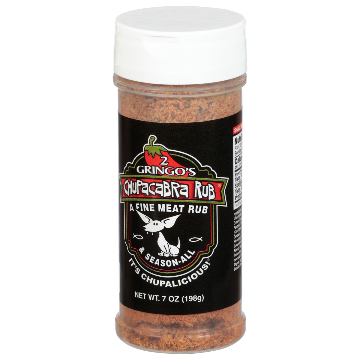 slide 3 of 14, 2 Gringo's Chupacabra Rub 7 oz, 7 oz