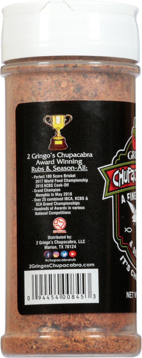 slide 10 of 14, 2 Gringo's Chupacabra Rub 7 oz, 7 oz