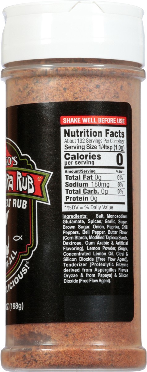 slide 8 of 14, 2 Gringo's Chupacabra Rub 7 oz, 7 oz