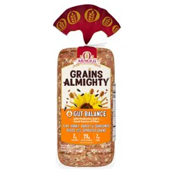 Arnold Grains Almighty Thin-Sliced Gut Balance Bread 567 g