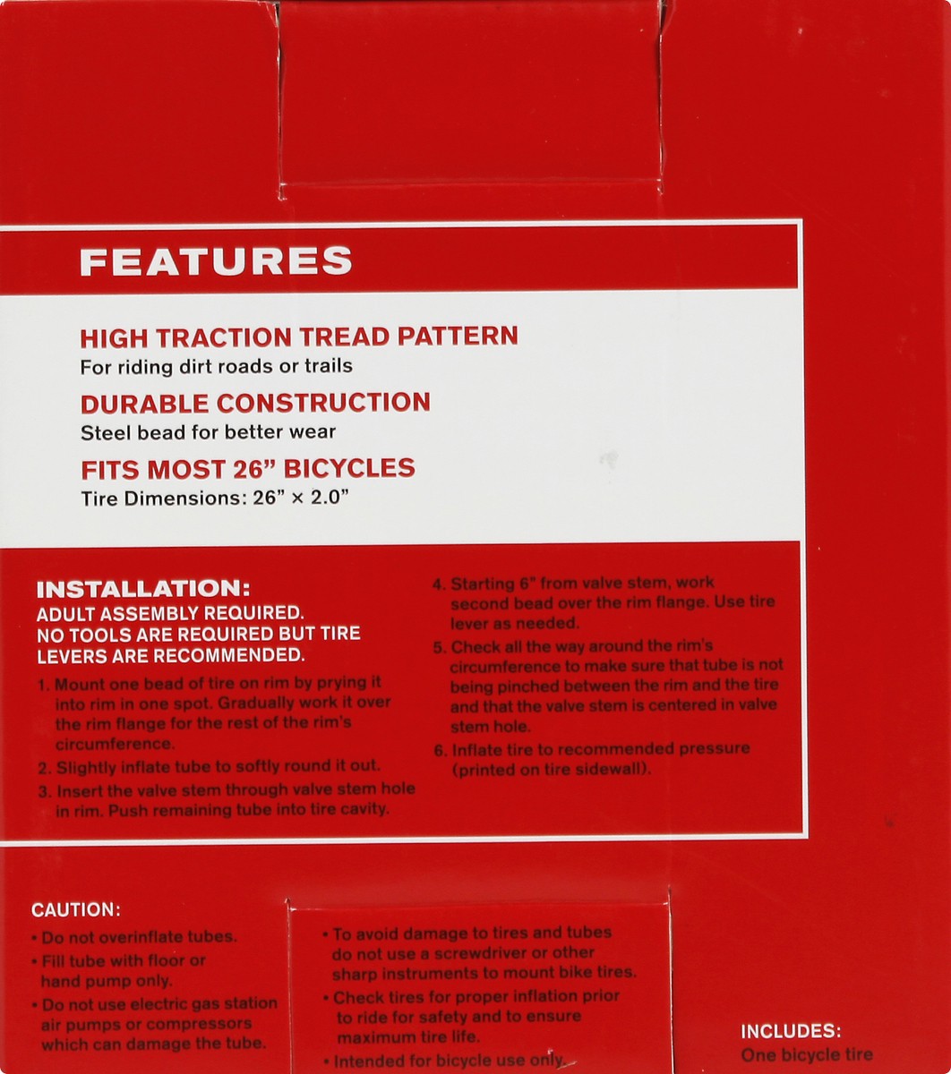 slide 8 of 9, Schwinn 26-inch Comfort Tire, 1 ct