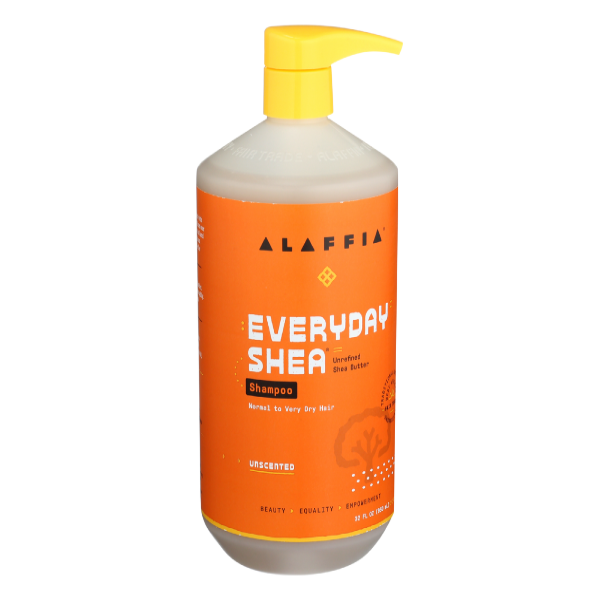 slide 1 of 1, Alaffia Shampoo Moisturizing Unscented, 32 fl oz