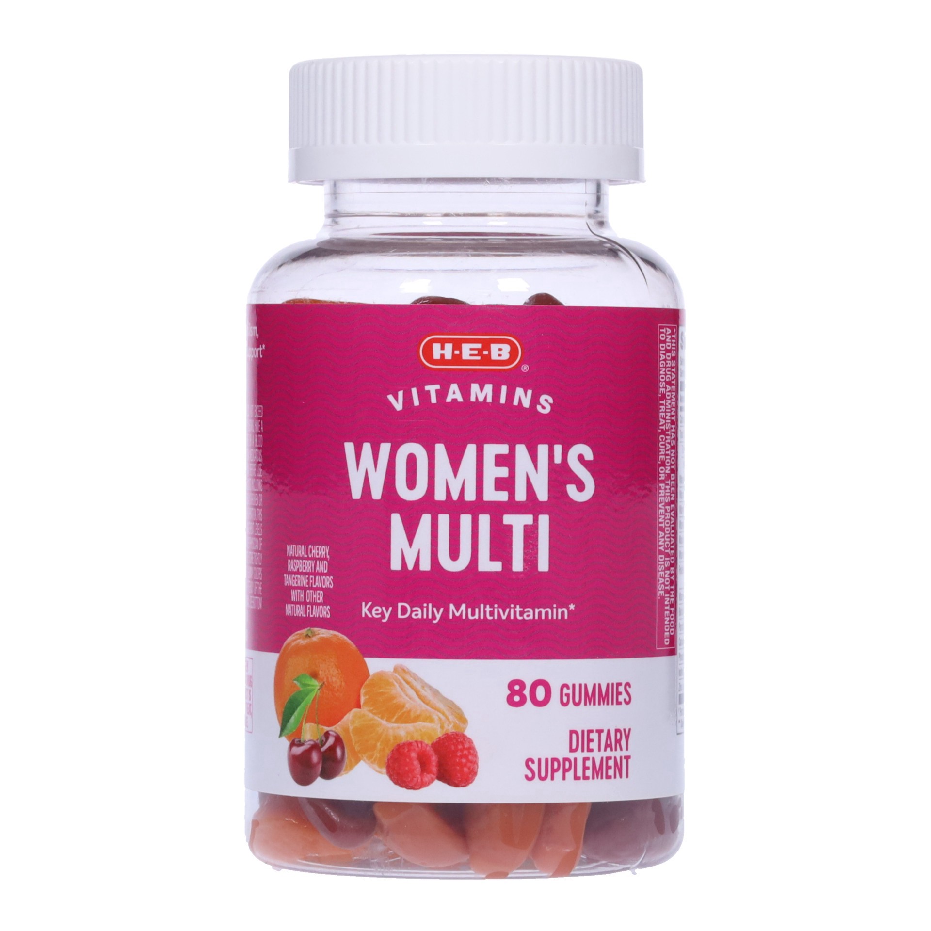 slide 1 of 1, H-E-B Women's Multivitamin Gummies, 80 ct