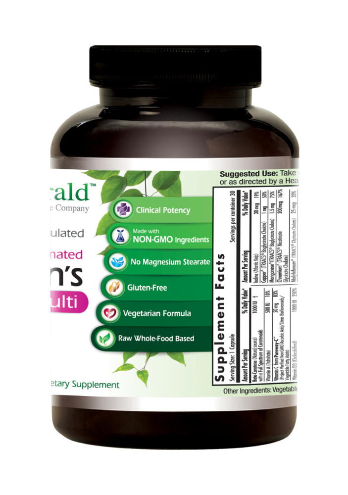 slide 4 of 4, Emerald Coenzymated Women's 1-daily Multi, 1 ct