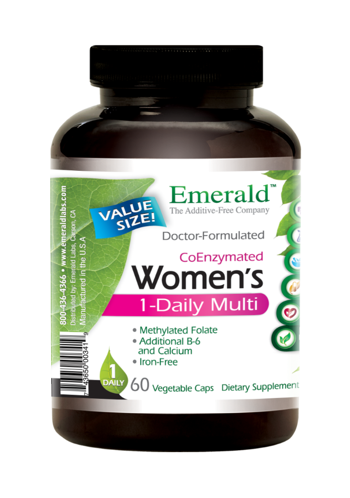 slide 2 of 4, Emerald Coenzymated Women's 1-daily Multi, 1 ct