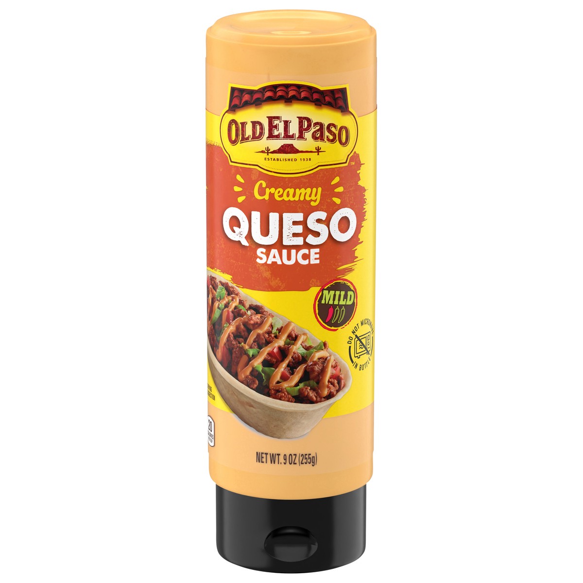 slide 1 of 15, Old El Paso Taco Sauce - Creamy Queso Dip, 9 oz., 9 oz