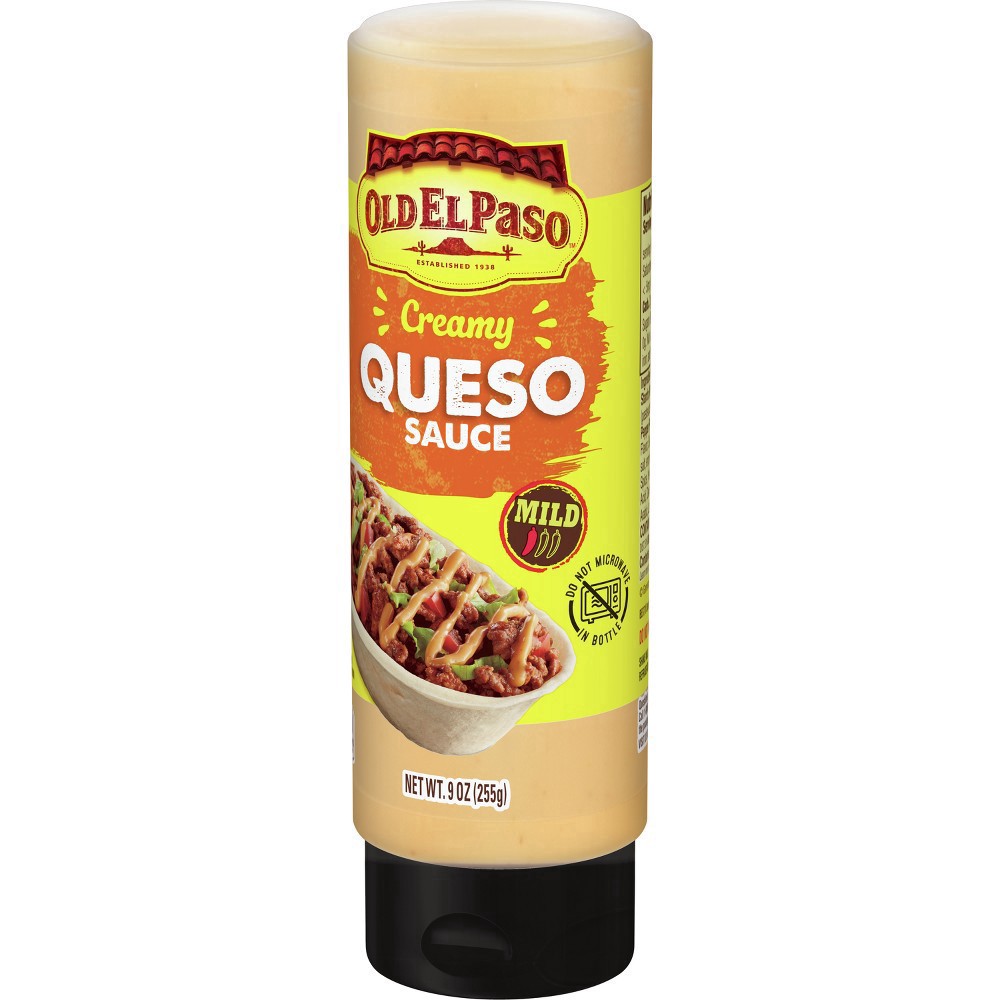 slide 8 of 15, Old El Paso Taco Sauce - Creamy Queso Dip, 9 oz., 9 oz