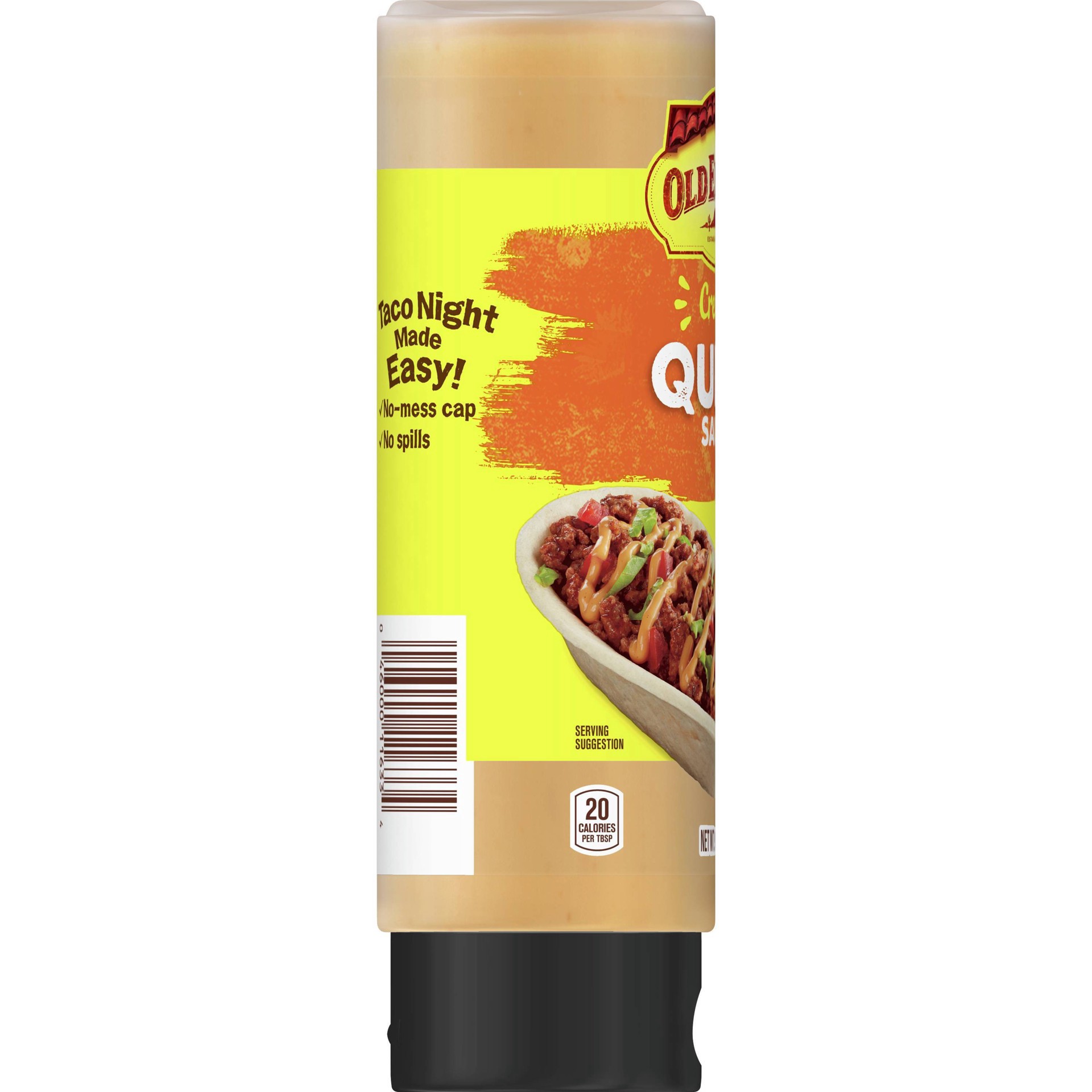 slide 4 of 15, Old El Paso Taco Sauce - Creamy Queso Dip, 9 oz., 9 oz