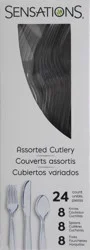 Sensations Cutlery 24 ea