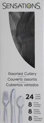 Sensations Cutlery 24 ea