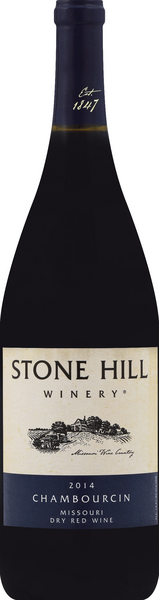 slide 1 of 1, Stone Hill Winery Chambourcin Dry Red Wine, 750 ml
