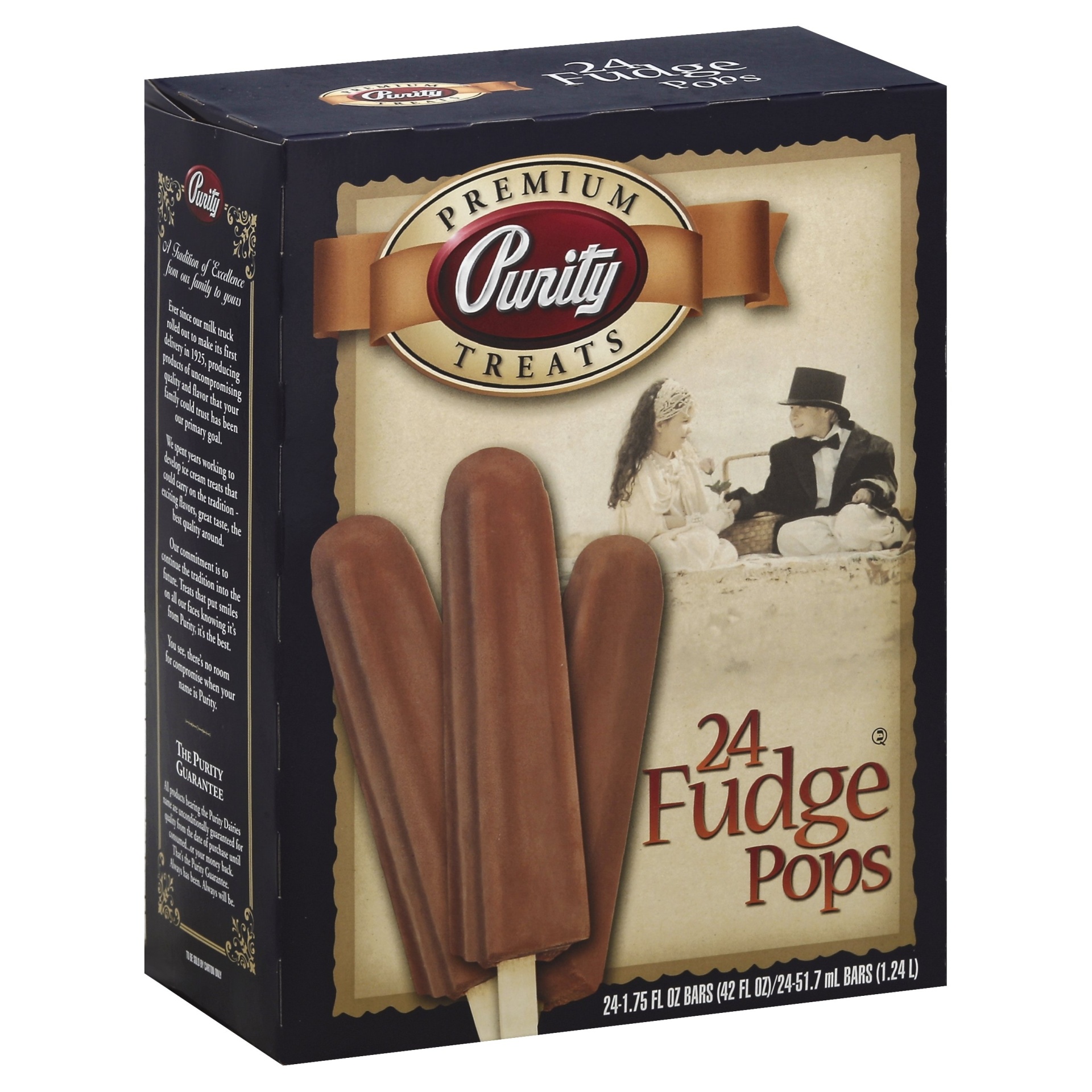 slide 1 of 1, Purity Fudge Pops, 42 fl oz