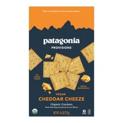 Patagonia Provisions Organic Toasted Cheeze Crackers 4.4 oz