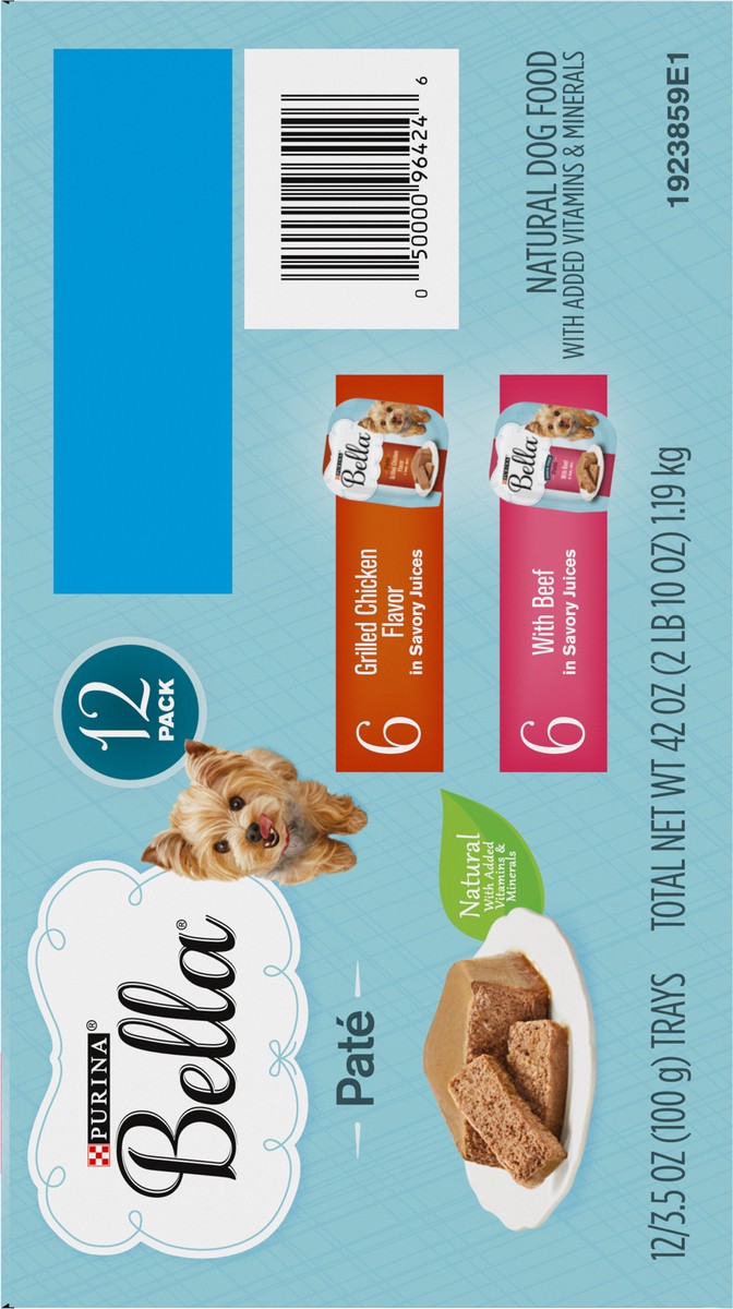 slide 6 of 9, Bella Purina Bella Dog Food 12Pk, 2.63 lb