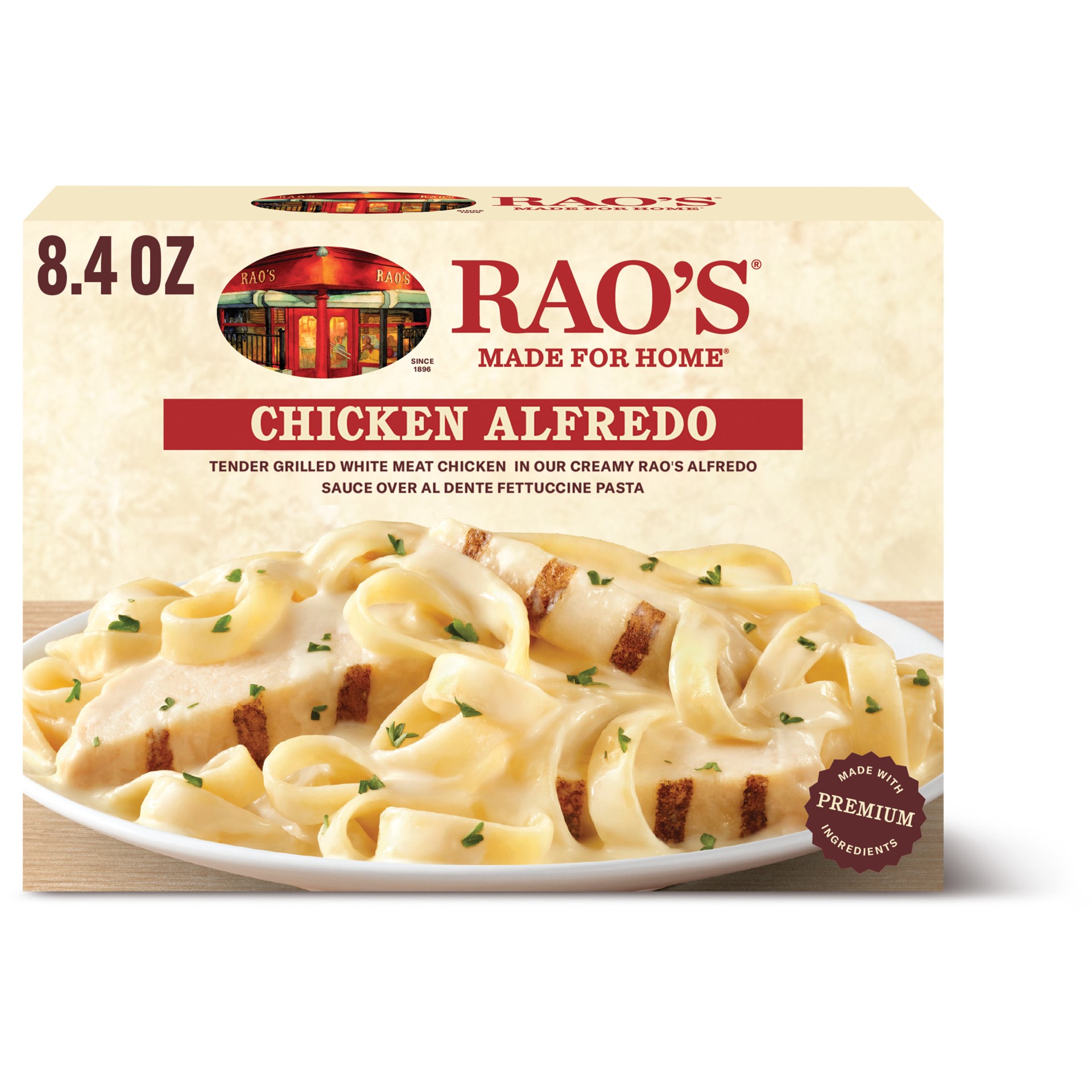 slide 1 of 2, Rao's Homemade Chicken Alfredo 8.4 oz, 8.4 oz