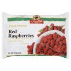 slide 1 of 1, ShopRite Red Raspberries, 12 oz