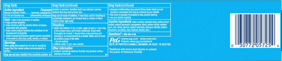 slide 2 of 3, Crest Pro-Health Whitening Gel Toothpaste, 5.9 oz