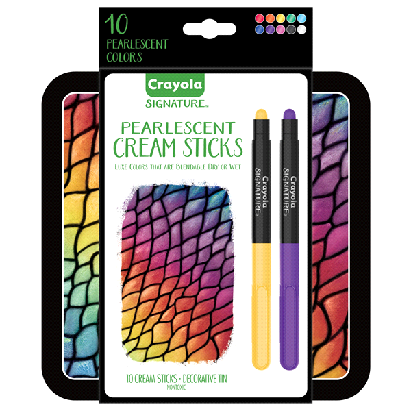 slide 1 of 1, Crayola Signature cream Sticks and Case, Oil Pastel and Watercolor Alternatives,Art Set, 1 ct