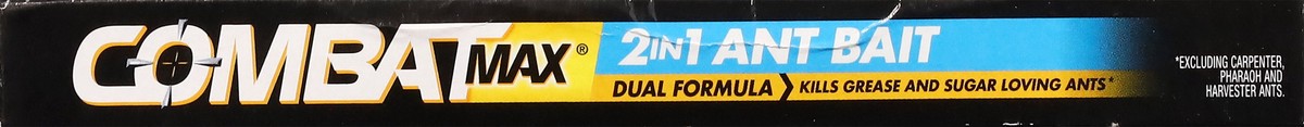 slide 5 of 11, Combat Max Dual Formula 2 in 1 Ant Bait Bait Stations 4 ea, 4 ct
