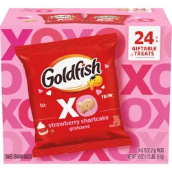 Goldfish Strawberry Shortcake Flavored Baked Graham Snacks