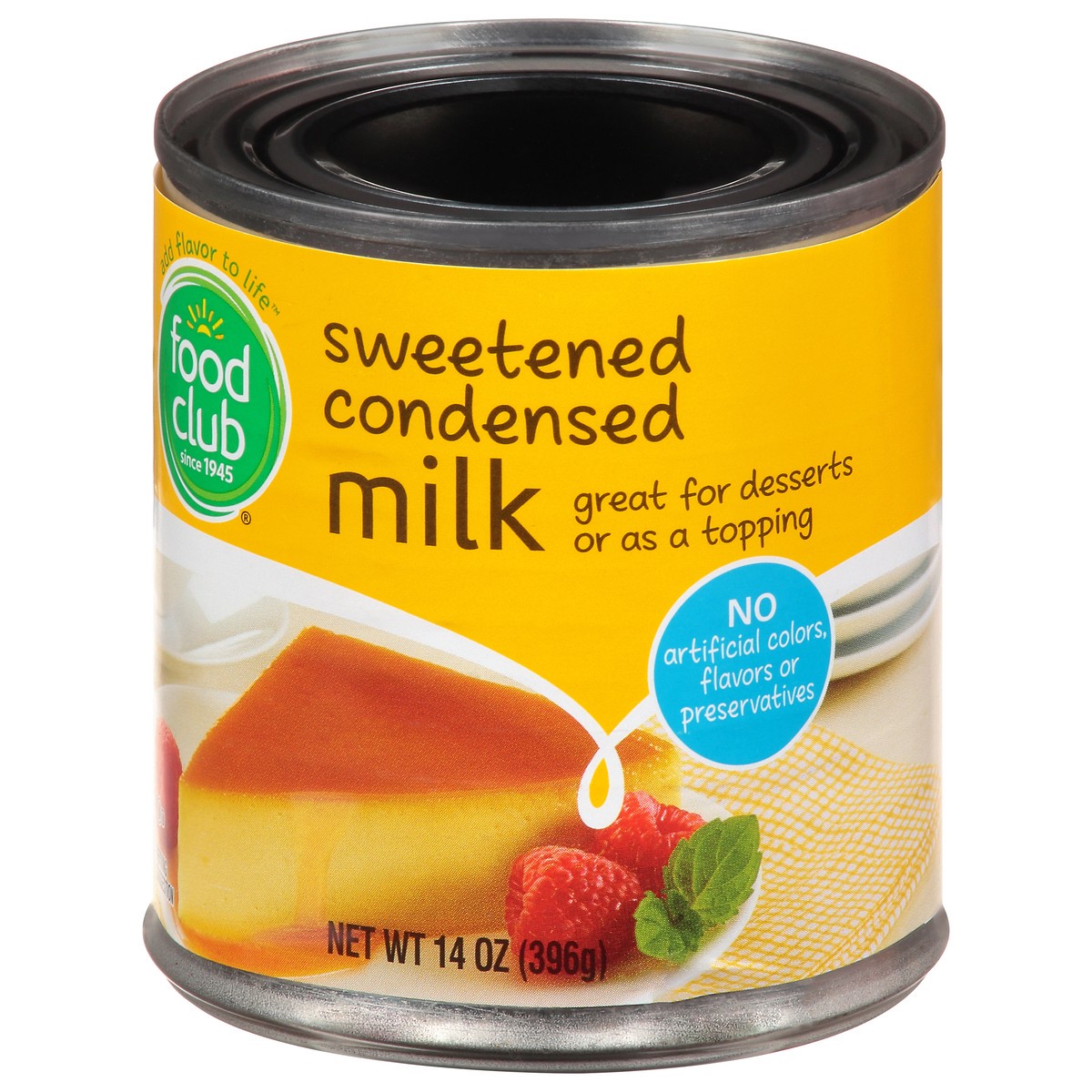 slide 3 of 11, Food Club Sweetened Condensed Milk, 14 oz