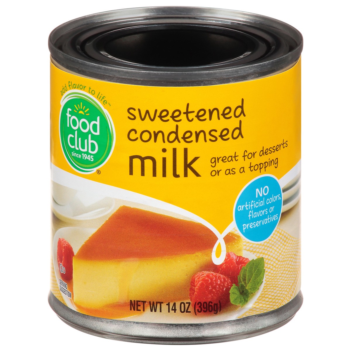 slide 1 of 11, Food Club Sweetened Condensed Milk, 14 oz