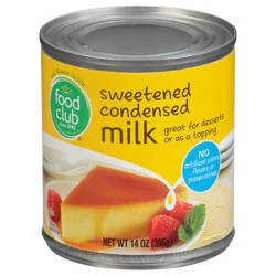 Food Club Sweetened Condensed Milk