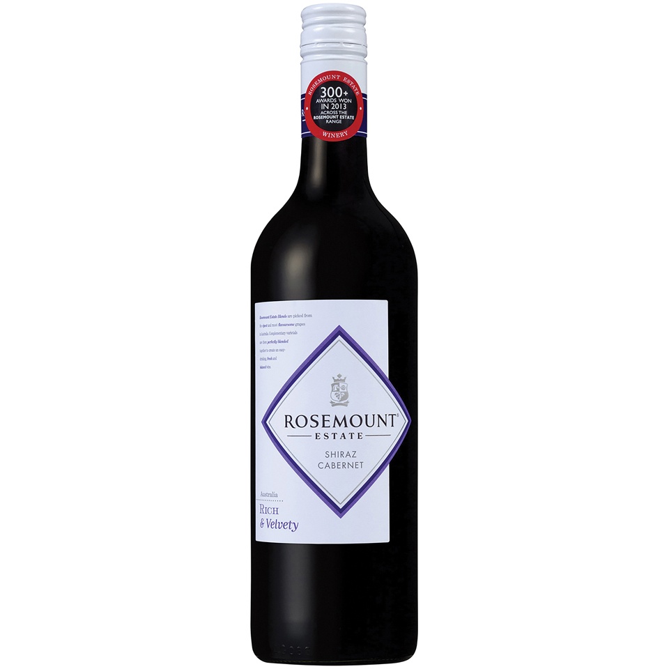 slide 1 of 1, Rosemount Estate Shiraz Cabernet, 750 ml