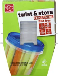 Harris Teeter Twist & Store Containr