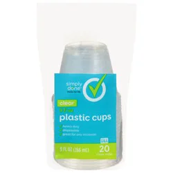 Simply Done Plastic Cups