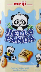 Meiji Milk Chocolate Hello Panda Cookie