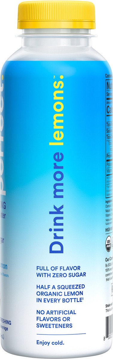 slide 3 of 13, Lemon Perfect Lemon Water, Zero Sugar, Original Lemon, Hydrating, 15.2 fl oz