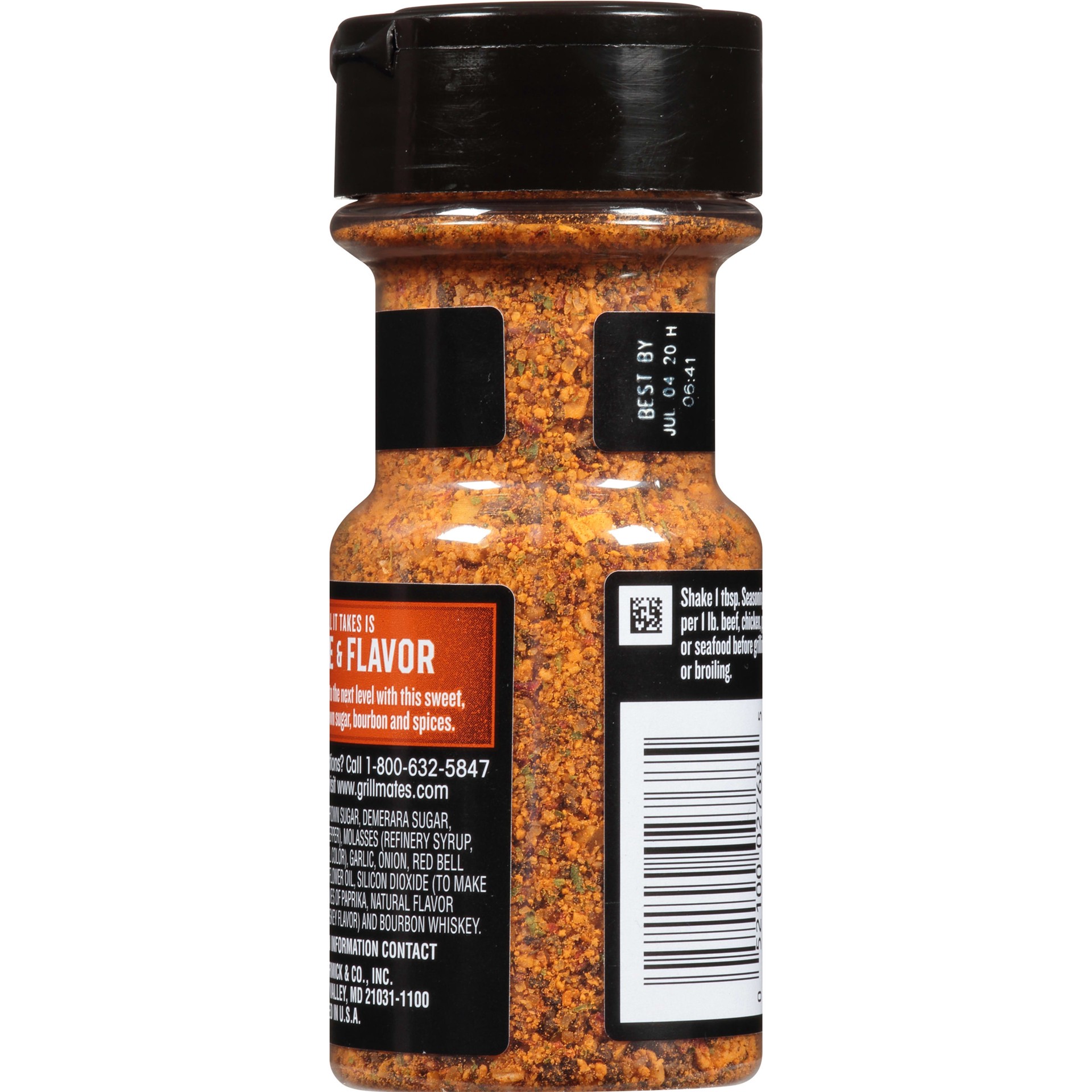 slide 4 of 5, McCormick Grill Mates Brown Sugar Bourbon Seasoning, 3 oz, 3 oz