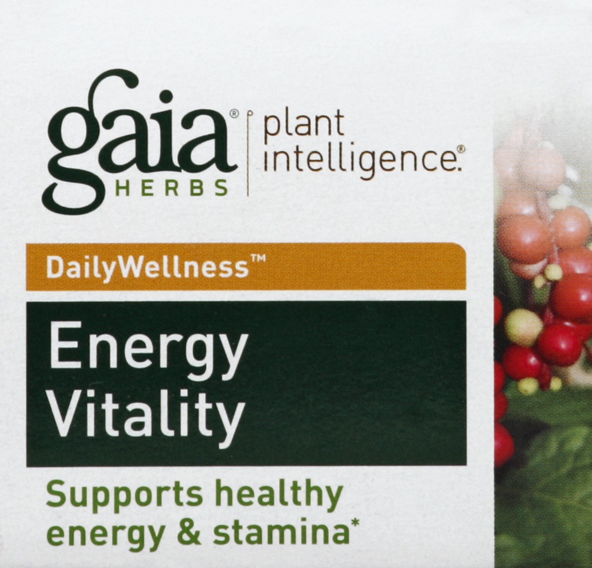 slide 2 of 5, Gaia Energy Vitality 60 ea, 60 ct