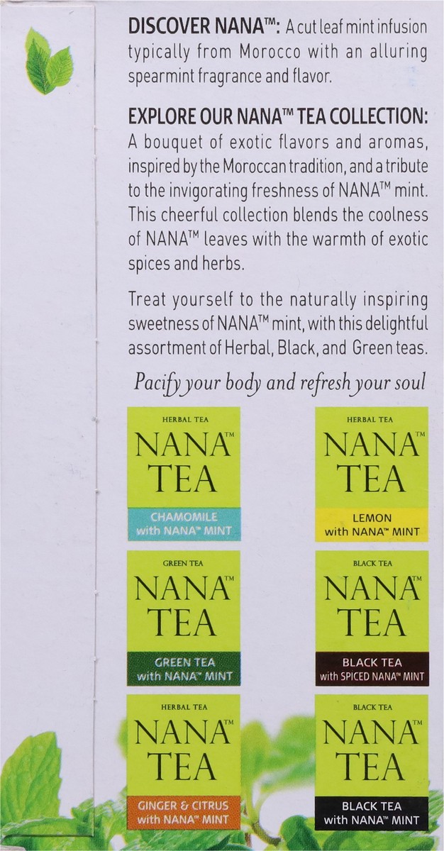 slide 8 of 9, Wissotzky Tea Tea Bags Ginger & Citrus with Nana Mint Herbal Tea - 20 ct, 20 ct