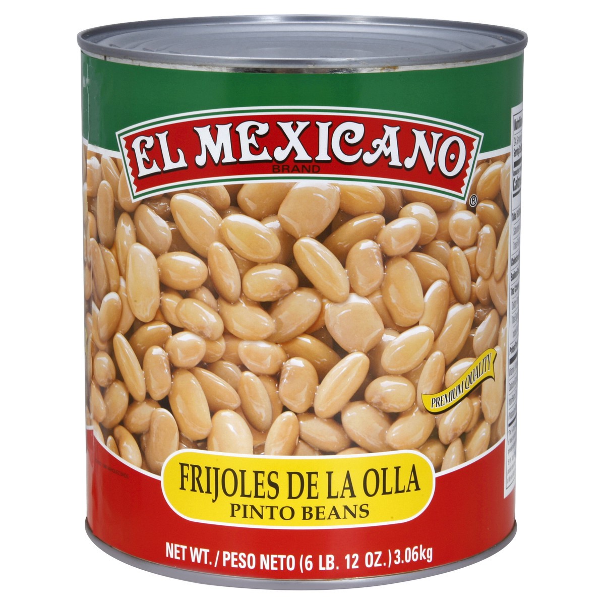 slide 2 of 3, El Mexicano Pinto Beans 108 oz, 108 oz