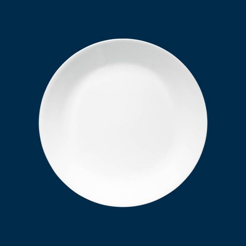 slide 2 of 5, Corelle Livingware Winter Frost Saladdessert Plate  White, 8.5 in