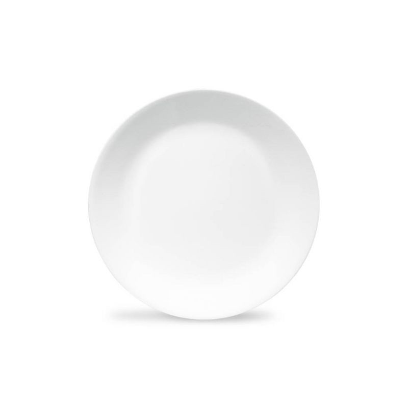 slide 1 of 5, Corelle Livingware Winter Frost Saladdessert Plate  White, 8.5 in