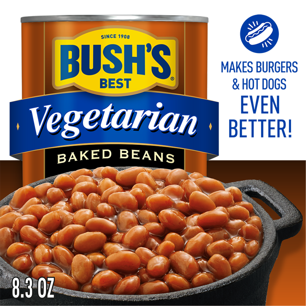 slide 5 of 5, Bush's Best Bush's Vegetarian Baked Beans 8.3 oz, 8.3 oz