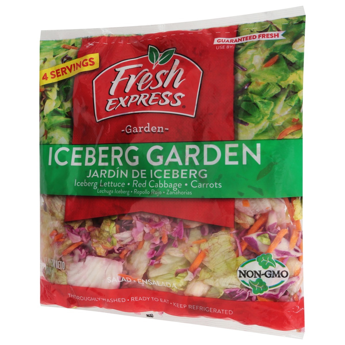 slide 4 of 9, Fresh Express Iceberg Garden, 12 oz