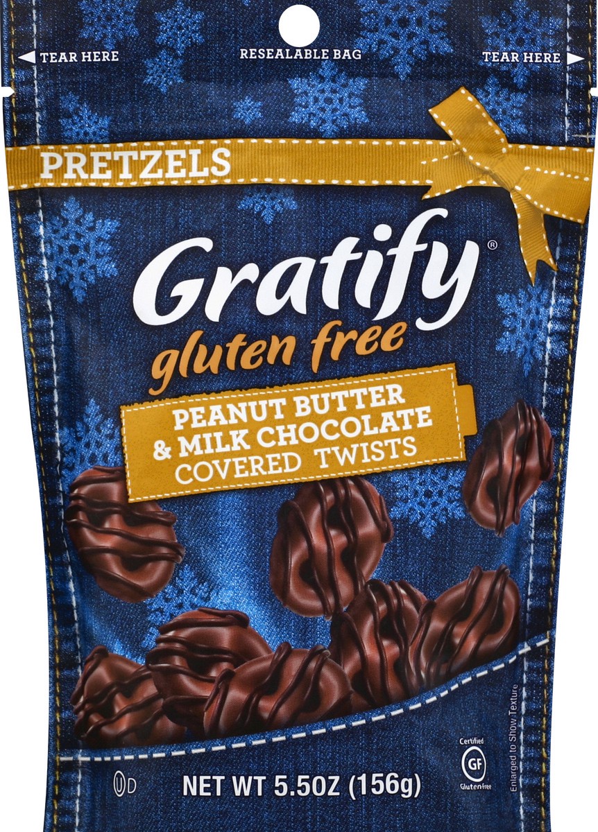 slide 1 of 3, Gratify Pretzels 5.5 oz, 5.5 oz