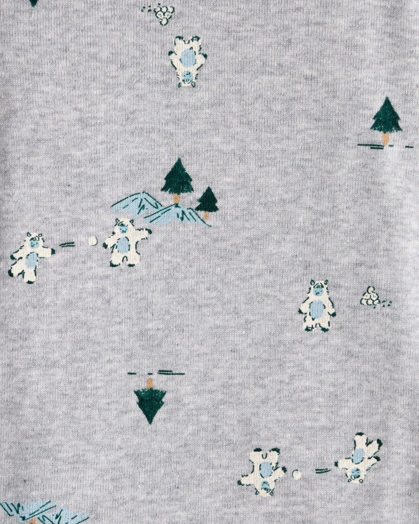 slide 4 of 5, Carter's Baby Boy 4-Pack Fair Isle Long-Sleeve Multipack Bodysuits - Blue/Navy/Green Blue/Grey/Navy/Green 24M, 1 ct