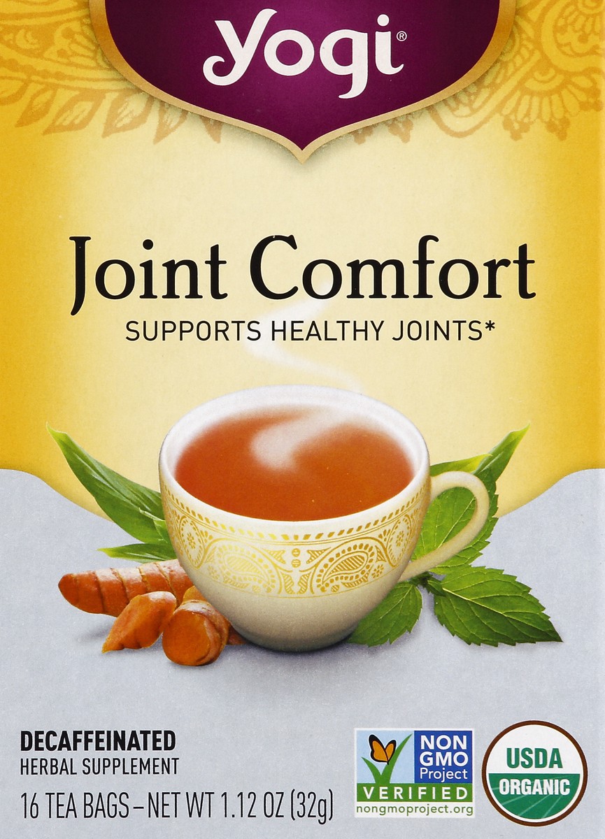 slide 4 of 4, Yogi Joint Comfort Tea Bags, 16 ct