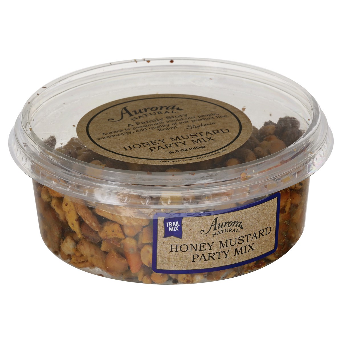 slide 3 of 12, Aurora Natural Party Mix Honey Mustard Trail Mix 14.5 oz, 14.5 oz