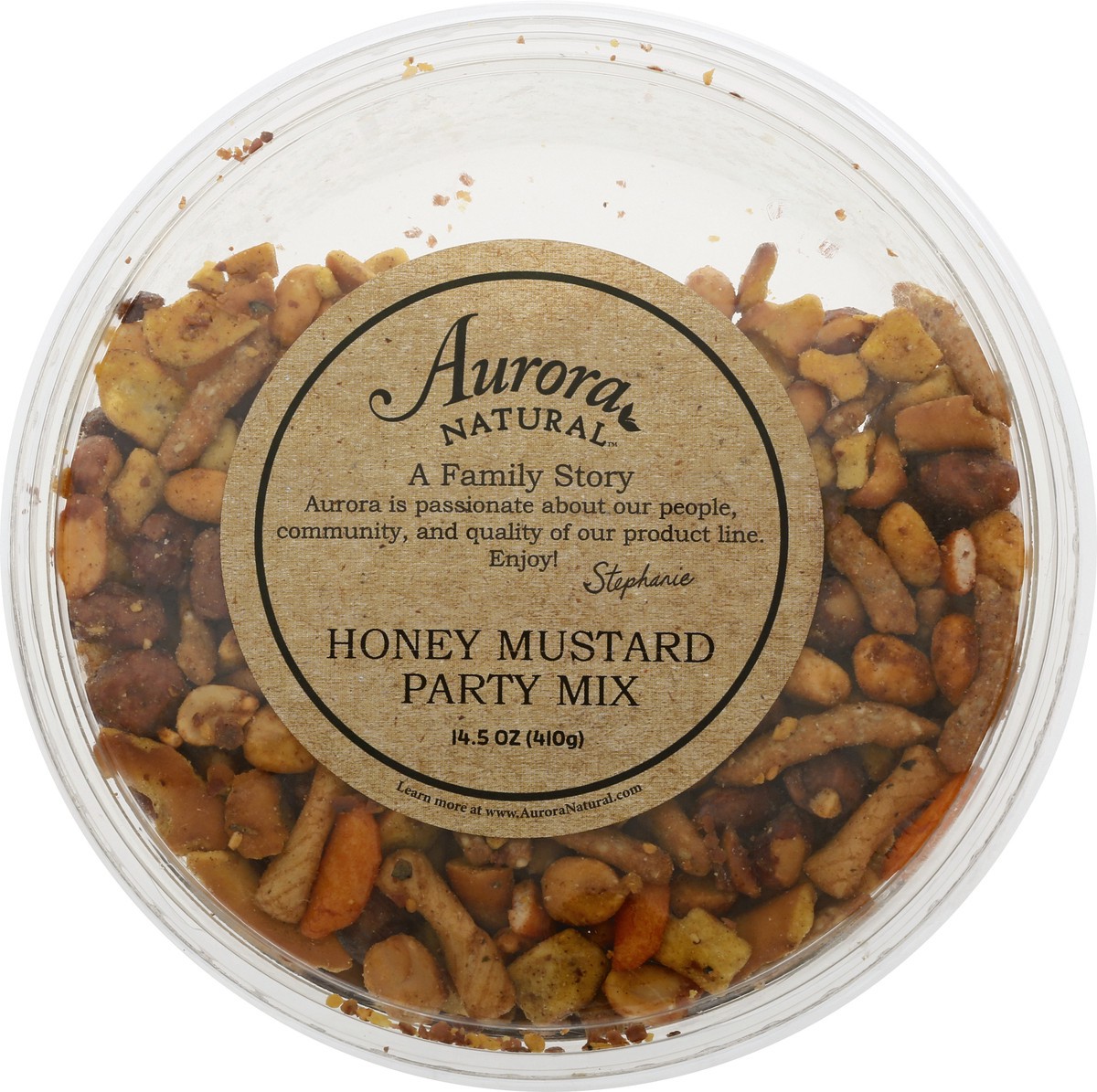 slide 9 of 12, Aurora Natural Party Mix Honey Mustard Trail Mix 14.5 oz, 14.5 oz