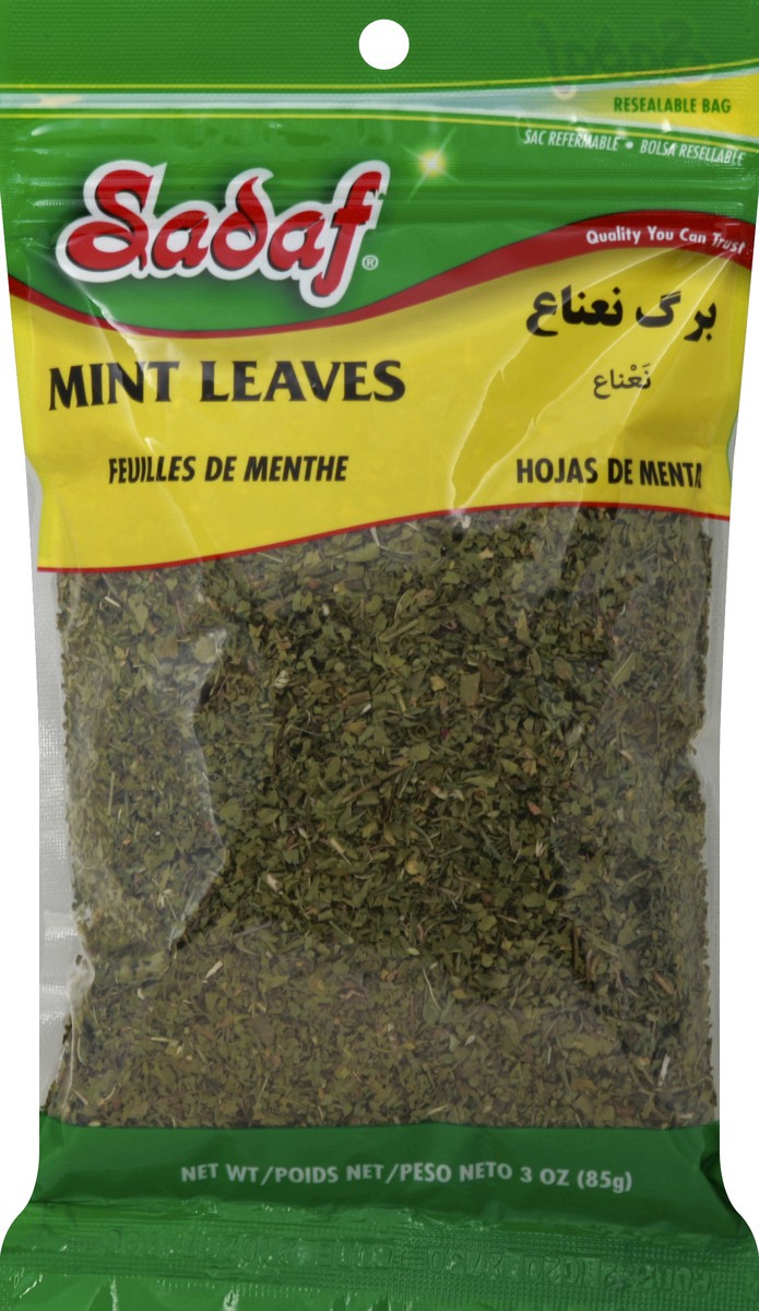 slide 3 of 3, Sadaf Mint Leaves 3 oz, 3 oz