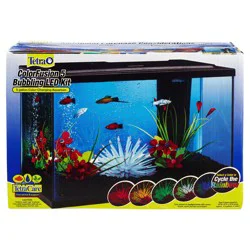 Tetra ColorFusion 5 Bubbling LED Aquarium Kit